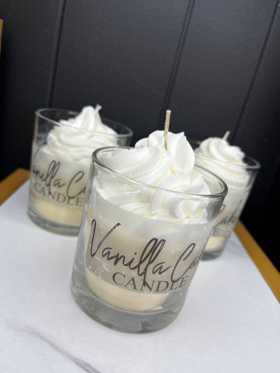 Vanilla Cake Candle Bake Something